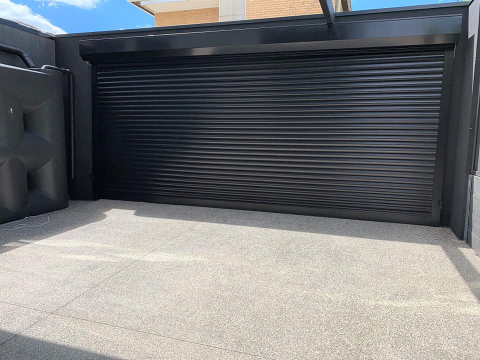 roller shutters installed